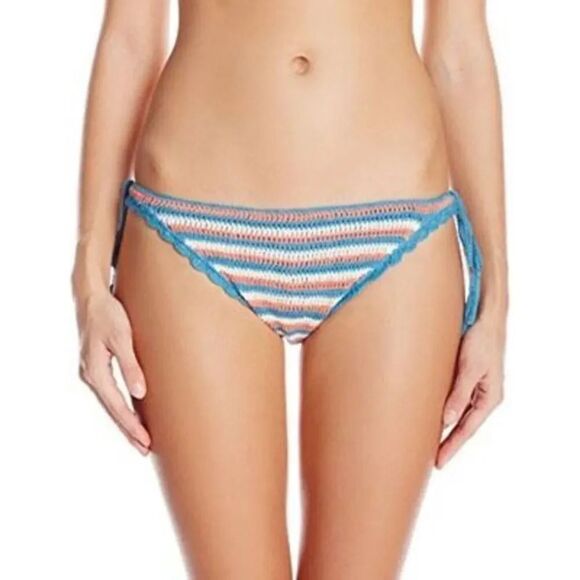 Mink Pink LOST AND LOVING IT ADJUSTABLE SIDE STRAP BIKINI BOTTOM SIZE S - Picture 1 of 11